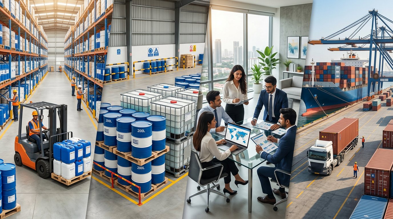 Career growth and business operations at Pratham Chemical Company